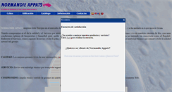 Desktop Screenshot of normandieappats.es